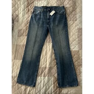 Levis 517 Bootcut Jeans Men 36x32 Blue Denim Classic Western Workwear Cowboy